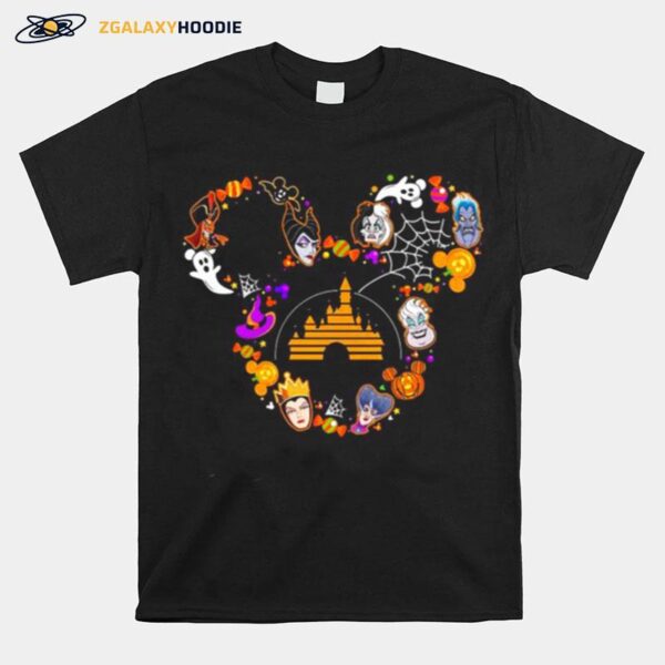 Disney Mickey Mouse Maleficent Halloween T-Shirt