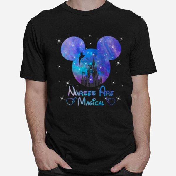 Disney Nurses Are Magical Mickey T-Shirt