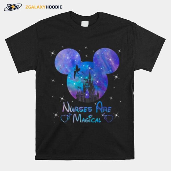 Disney Nurses Are Magical Mickey T-Shirt