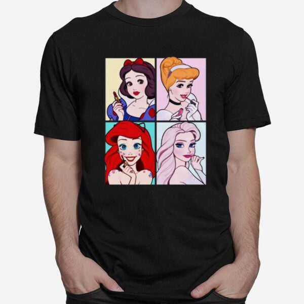 Disney Princess Cinderella Snowwhite Ariel Elsa T-Shirt