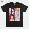 Disney Princess Cinderella Snowwhite Ariel Elsa T-Shirt