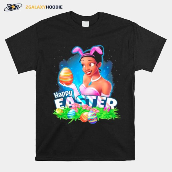 Disney Princess Tiana Happy Easter Egg T-Shirt