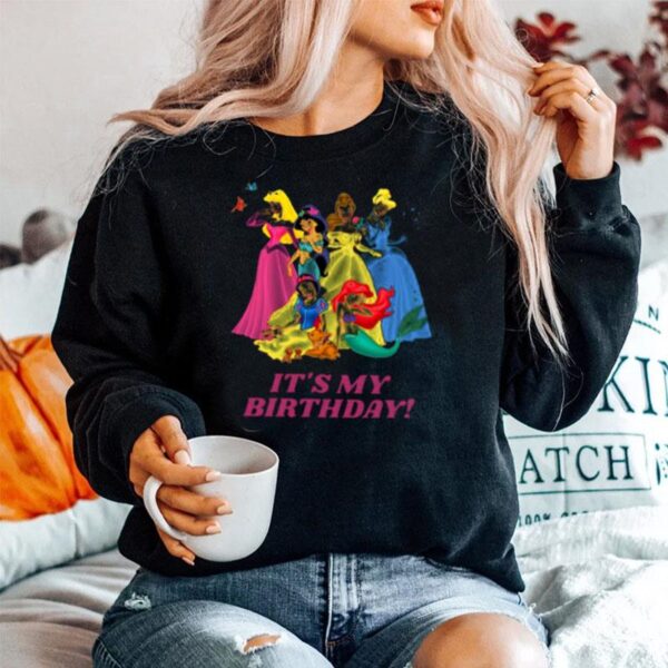 Disney Princesses Its My Birthday Sweater