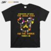 Disney Somewhere Between The Mouse Ears And The Horror Theres Me T-Shirt