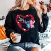 Disney Stitch And Lilo Happy Valentine Day Sweater