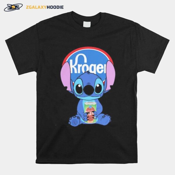 Disney Stitch Kroger Logo T-Shirt