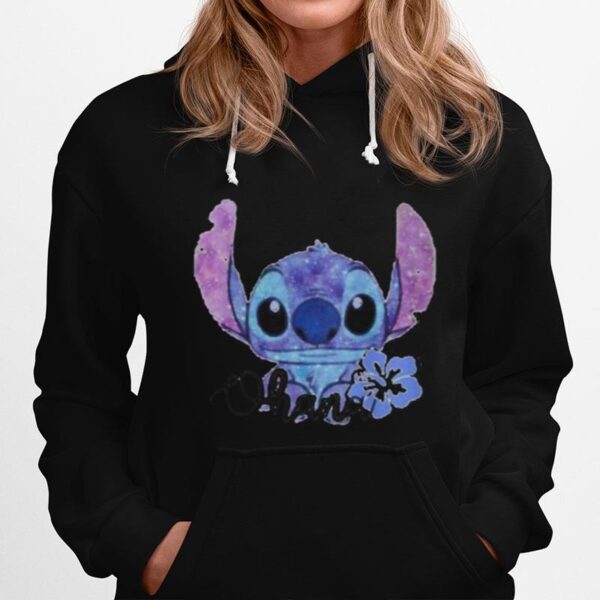 Disney Stitch Ohana Flower Hoodie