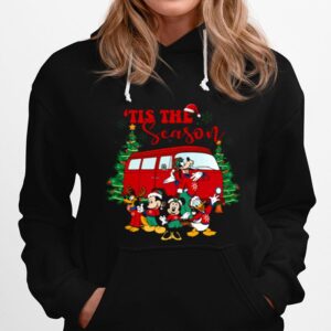 Disney The Red Christmas Truck Til The Season Mickey Hoodie