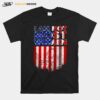 Dispatcher Not Like Most Women American Flag T-Shirt