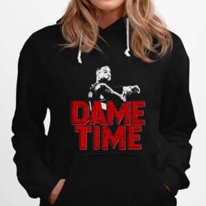 Distressed Design Dame Time Damian Lillard Hoodie