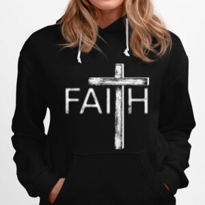 Distressed Faith Christian Hoodie