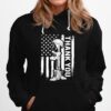 Distressed Memorial Day Flag Military Boots Dog Tags Hoodie