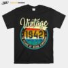 Distressed Vintage 1942 79Th Birthday 79 Yrs Old T-Shirt