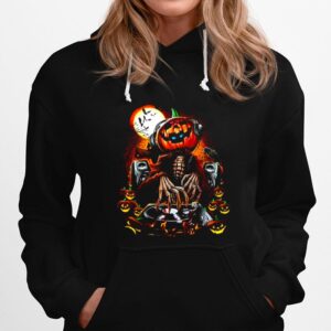 Dj Pumpkinhead Funny Movies For Her Horror Movie Hoodie