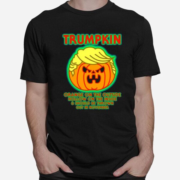 Donald Trump Pumpkin Political T-Shirt