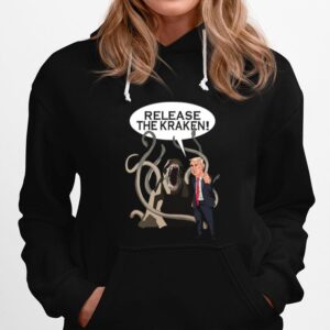 Donald Trump Release The Kraken Monster Octopus Skull Hoodie