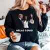 Donald Trump With Melania Hello Virus Sweater