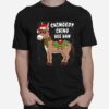 Donkey Funny American Italian Xmas Christmas T-Shirt