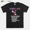 Donkey Pox Conservative Republican Anti Biden Donkeypox Flag Us T-Shirt