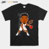 Donovan Mitchell Dribble By Cleveland Cavaliers T-Shirt