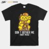 Dont Bother Me Right Meow Video Gamer Cat T-Shirt