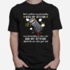 Dont Confuse My Personality With My Attitude Scowl Parrots T-Shirt