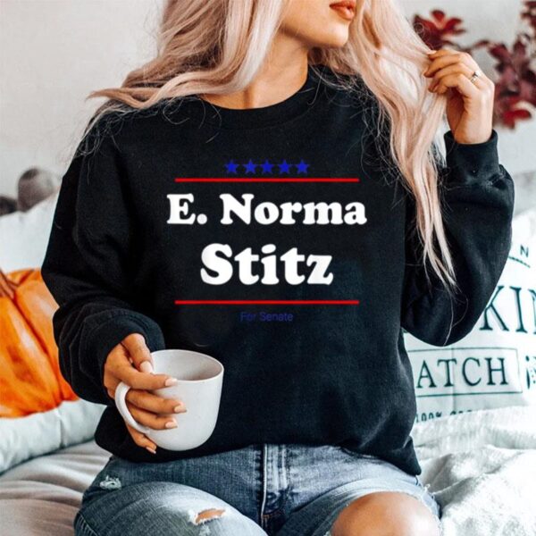 E. Norma Stitz For Senate Midterm Election Parody Sweater