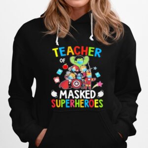 Eacher Masked Superheroes Marvel Hoodie