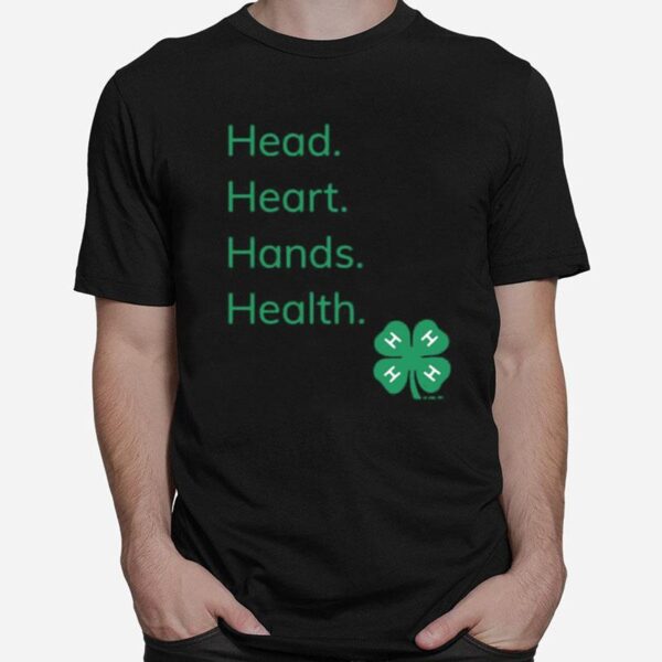 Ead Heart Hands Health 4H T-Shirt