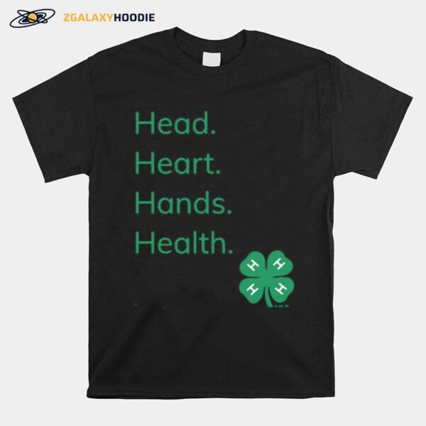 Ead Heart Hands Health 4H T-Shirt