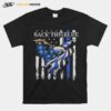 Eagle Back The Blue American Flag T-Shirt