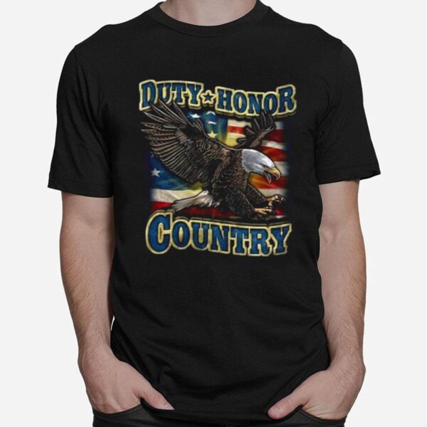 Eagle Duty Honor Country Us T-Shirt