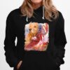 Eagle Golden Retriever American Wings Happy 4Th Of July Hoodie