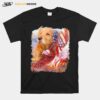 Eagle Golden Retriever American Wings Happy 4Th Of July T-Shirt