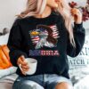 Eagle Mullet American Flag Merica 4Th Of July Sweater