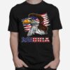 Eagle Mullet American Flag Merica 4Th Of July T-Shirt