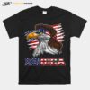 Eagle Mullet American Flag Merica 4Th Of July T-Shirt