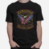 Eagles 2Nd Amendment Brotherhood American Flag T-Shirt