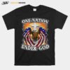 Eagles American Flag One Nation Under God T-Shirt