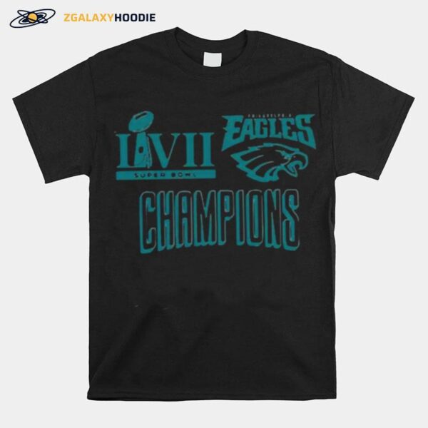 Eagles Champions Superbowl 2023 Eagles Super Bowl Lvii Men_S T-Shirt