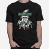 Eagles Dawgs Philadelphia Eagles And Georgia Bulldogs Players T-Shirt