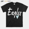 Eagles Heart School Sports Fan Team Spirit T-Shirt