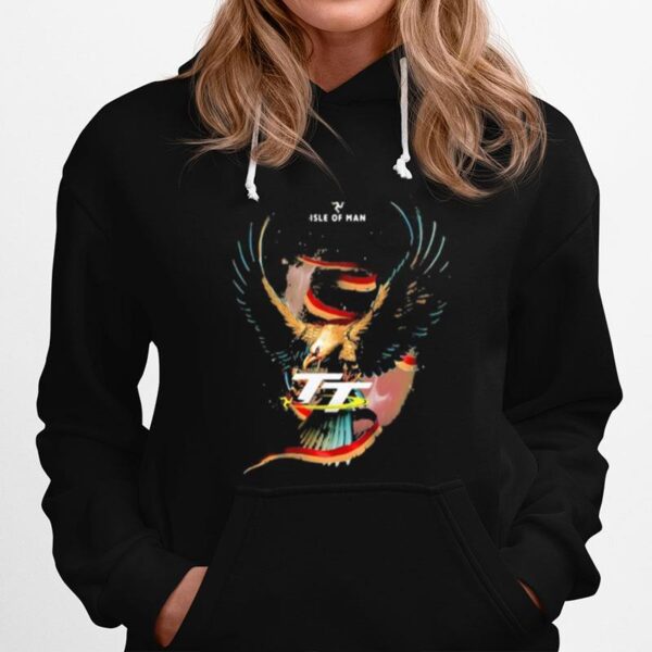 Eagles With Logo Isle Of Man Tt Hoodie