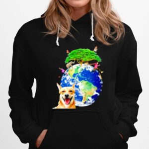 Earth And Nature Biodiversity On A Transparent Background Hoodie