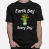 Earth Day Everyday Floral Flower T-Shirt