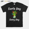 Earth Day Everyday Floral Flower T-Shirt