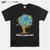 Earth Tree Happy Earth Day T-Shirt