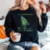 Easily Distracted By Cats Weed Sweater