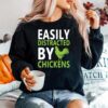 Easily Distracted By Chickens Sweater