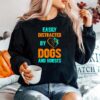 Easily Distracted By Dogs And Horses Sweater